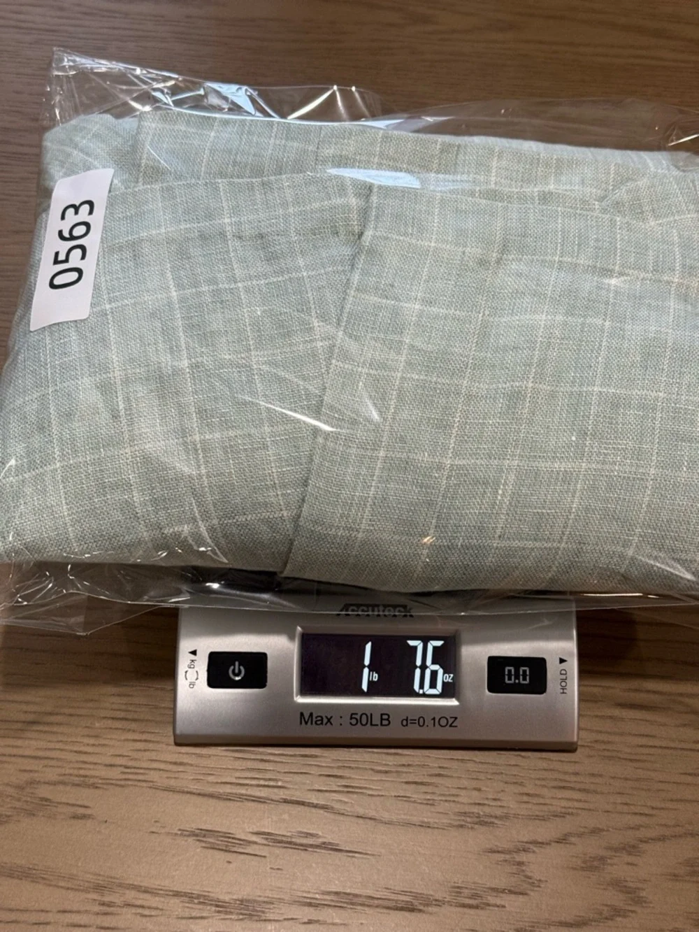 ASUKA Windowpane Blazer Cotton Linen Blend Lightweight Tailored Jacket Seafoam